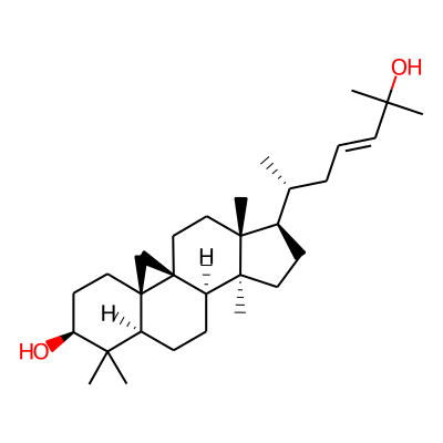 Cycloart-23-en-3beta,25-diol