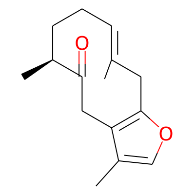 (6S,9E)-3,6,10-trimethyl-6,7,8,11-tetrahydro-4H-cyclodeca[b]furan-5-one