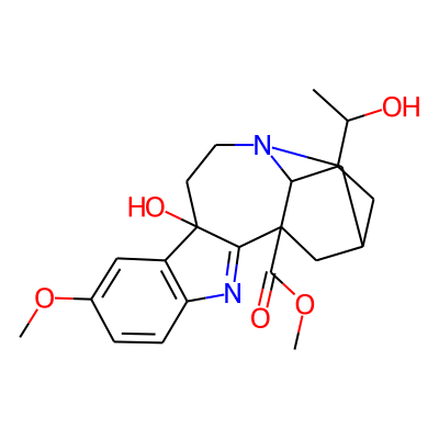 Methyl 10-hydroxy-17-(1-hydroxyethyl)-7-methoxy-3,13-diazapentacyclo[13.3.1.02,10.04,9.013,18]nonadeca-2,4(9),5,7-tetraene-1-carboxylate