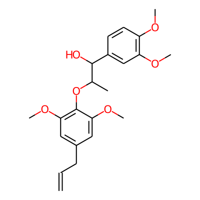 2-(4-Allyl-2,6-dimethoxyphenoxy)-1-(3,4-dimethoxyphenyl)-1-propanol