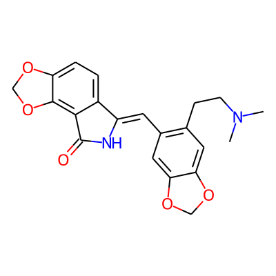 (6Z)-6-[[6-[2-(dimethylamino)ethyl]-1,3-benzodioxol-5-yl]methylidene]-[1,3]dioxolo[4,5-g]isoindol-8-one