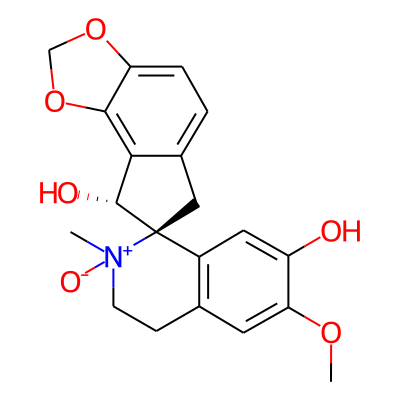 (1S,8'R)-6-methoxy-2-methyl-2-oxidospiro[3,4-dihydroisoquinolin-2-ium-1,7'-6,8-dihydrocyclopenta[g][1,3]benzodioxole]-7,8'-diol