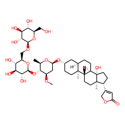 3-[(3S,5R,8R,9S,10S,13R,14S,17R)-14-hydroxy-3-[(2R,4R,5R,6R)-4-methoxy-6-methyl-5-[(2S,3R,4S,5S,6R)-3,4,5-trihydroxy-6-[[(2R,3R,4S,5S,6R)-3,4,5-trihydroxy-6-(hydroxymethyl)oxan-2-yl]oxymethyl]oxan-2-y