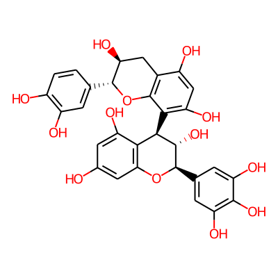 (+)-Gallocatechin-(4alpha->8)-(+)-catechin