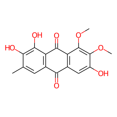 1,2,6-Trihydroxy-7,8-dimethoxy-3-methylanthracene-9,10-dione
