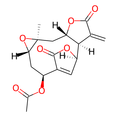 [(1R,2R,6S,8S,10S,12S)-8-methyl-3-methylidene-4,14-dioxo-5,9,15-trioxatetracyclo[11.2.1.02,6.08,10]hexadec-13(16)-en-12-yl] acetate