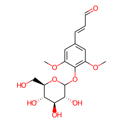 Sinapaldehyde glucoside