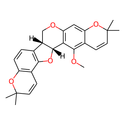 (1R,14R)-3-methoxy-7,7,20,20-tetramethyl-8,12,19,25-tetraoxahexacyclo[12.11.0.02,11.04,9.015,24.018,23]pentacosa-2(11),3,5,9,15(24),16,18(23),21-octaene