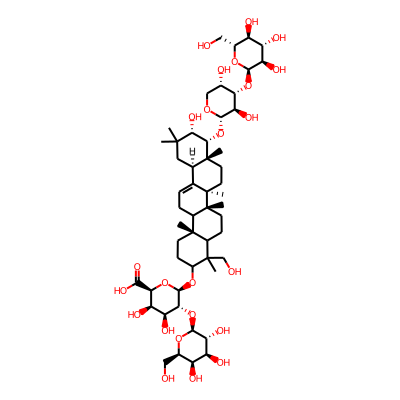 beta-D-Glucopyranosiduronic acid, (3beta,4beta,21beta,22beta)-22-((3-O-beta-D-glucopyranosyl-alpha-L-arabinopyranosyl)oxy)-21,23-dihydroxyolean-12-en-3-yl 2-O-beta-D-galactopyranosyl-