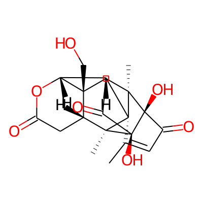 (1R,2R,3R,7S,9R,13R,14S,15R,17S)-3,15-dihydroxy-17-(hydroxymethyl)-2,6,14-trimethyl-10-oxahexacyclo[7.7.1.02,7.03,15.07,14.013,17]heptadec-5-ene-4,11,16-trione