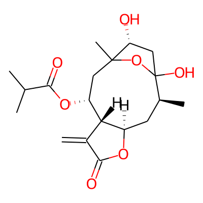 [(2S,4R,8S,9R,12R)-1,12-dihydroxy-2,11-dimethyl-7-methylidene-6-oxo-5,14-dioxatricyclo[9.2.1.04,8]tetradecan-9-yl] 2-methylpropanoate