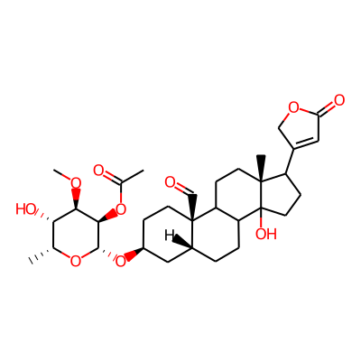 Peruvoside-2'-monoacetate