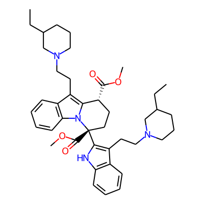 dimethyl (6R,9R)-10-[2-(3-ethylpiperidin-1-yl)ethyl]-6-[3-[2-(3-ethylpiperidin-1-yl)ethyl]-1H-indol-2-yl]-8,9-dihydro-7H-pyrido[1,2-a]indole-6,9-dicarboxylate