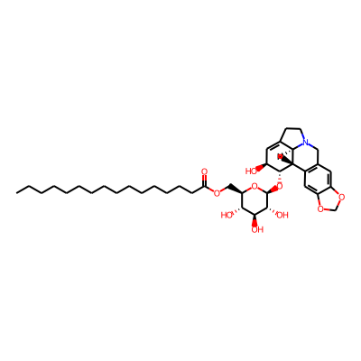 [(2R,3S,4S,5R,6R)-3,4,5-trihydroxy-6-[[(1S,17S,18S,19S)-17-hydroxy-5,7-dioxa-12-azapentacyclo[10.6.1.02,10.04,8.015,19]nonadeca-2,4(8),9,15-tetraen-18-yl]oxy]oxan-2-yl]methyl hexadecanoate