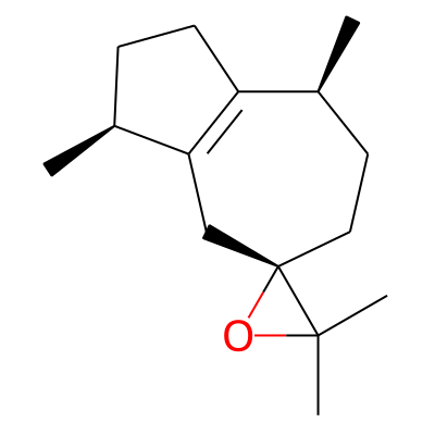 1,2,3,4,5,6,7,8-Octahydro-1,4-dimethyl-7-(1-methylethylidene)azulene monoepoxide
