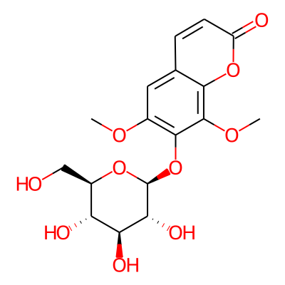 6,8-dimethoxy-7-[(2S,3R,4S,5S,6R)-3,4,5-trihydroxy-6-(hydroxymethyl)oxan-2-yl]oxychromen-2-one