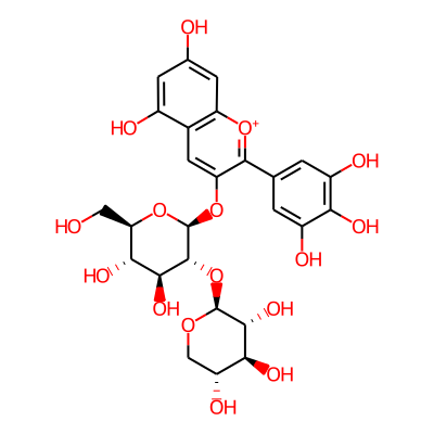 Delphinidin 3-O-beta-D-sambubioside