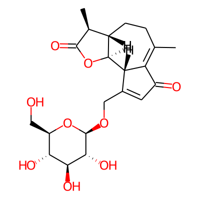 (3S,3aS,9aS,9bS)-3,6-dimethyl-9-[[(2R,3R,4S,5S,6R)-3,4,5-trihydroxy-6-(hydroxymethyl)oxan-2-yl]oxymethyl]-3,3a,4,5,9a,9b-hexahydroazuleno[4,5-b]furan-2,7-dione