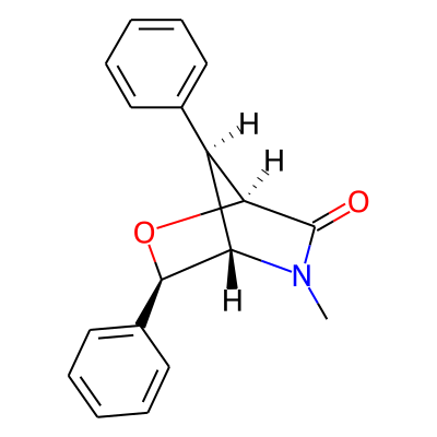 (1S,3R,4S,7R)-5-methyl-3,7-diphenyl-2-oxa-5-azabicyclo[2.2.1]heptan-6-one