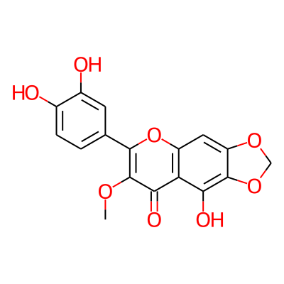 5,3',4'-Trihydroxy-3-methoxy-6,7-methylenedioxyflavone