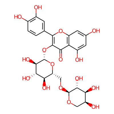 Quercetin-3-arabinoglucoside