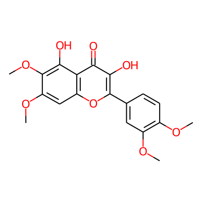 Quercetagetin-6,7-3',4'-tetramethyl Ether