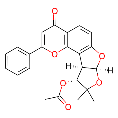 [(12S,15R,16R)-14,14-dimethyl-6-oxo-4-phenyl-3,11,13-trioxatetracyclo[8.6.0.02,7.012,16]hexadeca-1(10),2(7),4,8-tetraen-15-yl] acetate