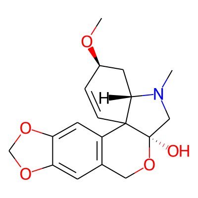 (13S,16S,18S)-18-methoxy-15-methyl-5,7,12-trioxa-15-azapentacyclo[11.7.0.01,16.02,10.04,8]icosa-2,4(8),9,19-tetraen-13-ol