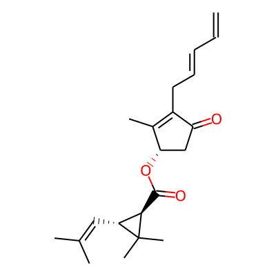 [(1S)-2-methyl-4-oxo-3-[(2E)-penta-2,4-dienyl]cyclopent-2-en-1-yl] (1R,3R)-2,2-dimethyl-3-(2-methylprop-1-enyl)cyclopropane-1-carboxylate