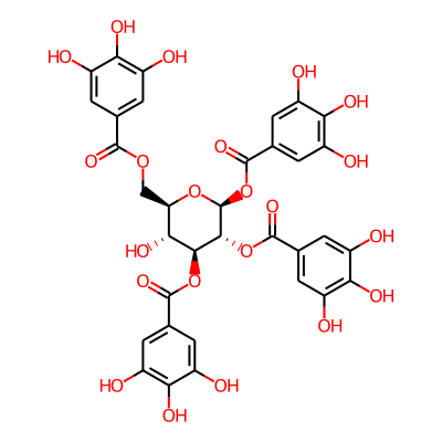 1,2,3,6-Tetrakis-O-galloyl-beta-D-glucose