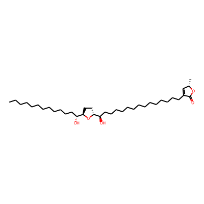 (2S)-4-[(15R)-15-hydroxy-15-[(2R,5R)-5-[(1R)-1-hydroxytridecyl]oxolan-2-yl]pentadecyl]-2-methyl-2H-furan-5-one