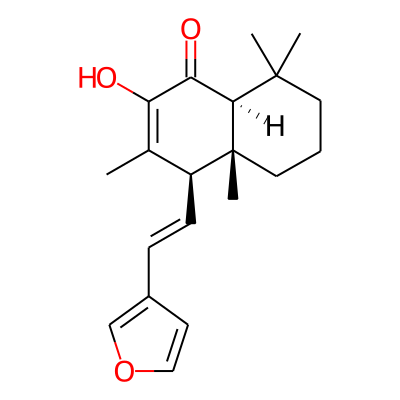(4R,4aR,8aS)-4-[(E)-2-(furan-3-yl)ethenyl]-2-hydroxy-3,4a,8,8-tetramethyl-5,6,7,8a-tetrahydro-4H-naphthalen-1-one