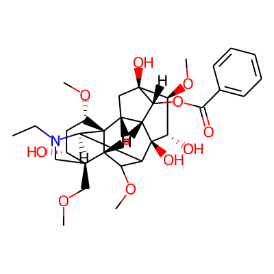 [(1S,2R,3R,4R,5R,6S,7S,8R,10R,13R,14R,16S,17S,18R)-11-ethyl-5,7,8,14-tetrahydroxy-6,16,18-trimethoxy-13-(methoxymethyl)-11-azahexacyclo[7.7.2.12,5.01,10.03,8.013,17]nonadecan-4-yl] benzoate