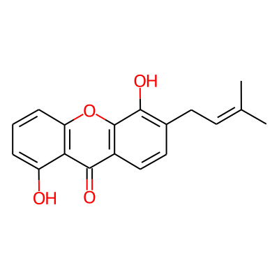 6-(3,3-Dimethylallyl)-1,5-dihydroxyxanthone