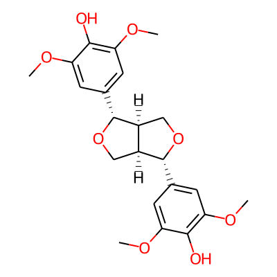 (+)-Syringaresinol