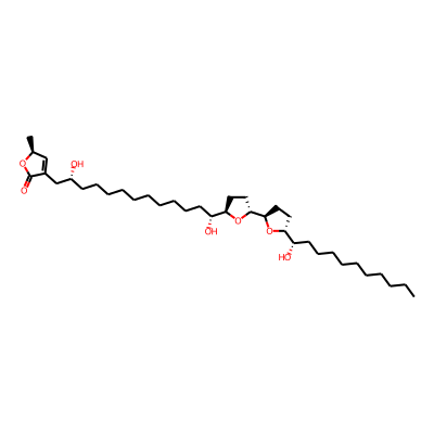 (2S)-4-[(2R,13R)-2,13-dihydroxy-13-[(2R,5R)-5-[(2R,5R)-5-[(1S)-1-hydroxyundecyl]oxolan-2-yl]oxolan-2-yl]tridecyl]-2-methyl-2H-furan-5-one