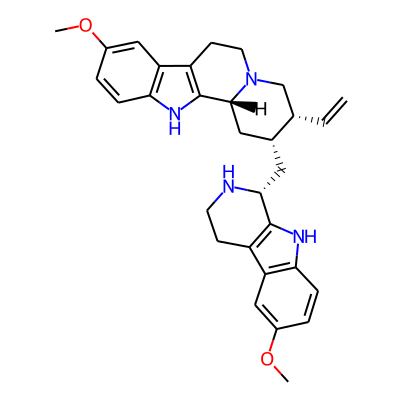 (2R,3R,12bR)-3-ethenyl-9-methoxy-2-[[(1R)-6-methoxy-2,3,4,9-tetrahydro-1H-pyrido[3,4-b]indol-1-yl]methyl]-1,2,3,4,6,7,12,12b-octahydroindolo[2,3-a]quinolizine