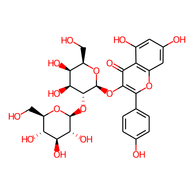 Kaempferol 3-O-beta-D-glucosylgalactoside