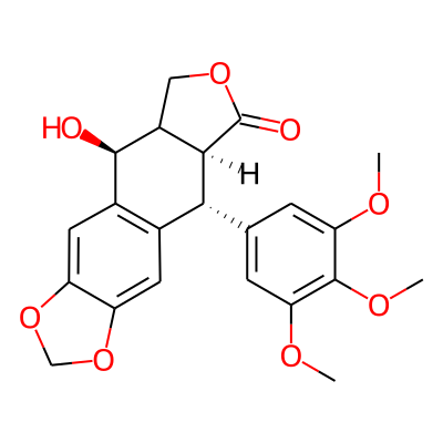 Epipicropodophyllin