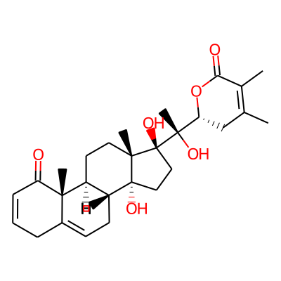 (2R)-2-[(1S)-1-[(8R,9S,10R,13S,14R,17S)-14,17-dihydroxy-10,13-dimethyl-1-oxo-4,7,8,9,11,12,15,16-octahydrocyclopenta[a]phenanthren-17-yl]-1-hydroxyethyl]-4,5-dimethyl-2,3-dihydropyran-6-one