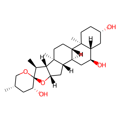 Spirostan-3,6,23-triol, (3beta,5alpha,6alpha,23R,25S)-
