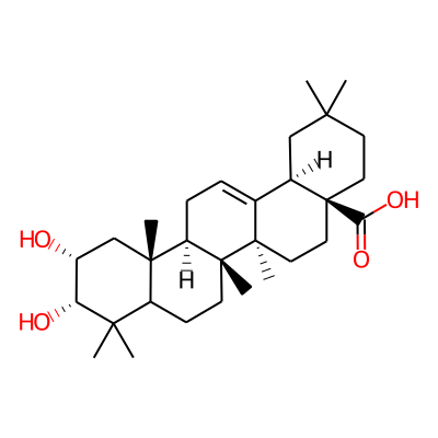 2alpha,3alpha-Dihydroxyolean-12-en-28-oic acid