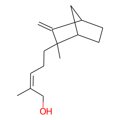 (2R,6S,7S,10Z)-beta-Santala-3(15),10-dien-12-ol