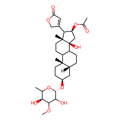 [(3S,5R,10S,13R,14S,16S)-3-[(2S,5S)-3,5-dihydroxy-4-methoxy-6-methyloxan-2-yl]oxy-14-hydroxy-10,13-dimethyl-17-(5-oxo-2H-furan-3-yl)-1,2,3,4,5,6,7,8,9,11,12,15,16,17-tetradecahydrocyclopenta[a]phenant