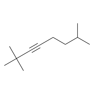 3 octyne structure