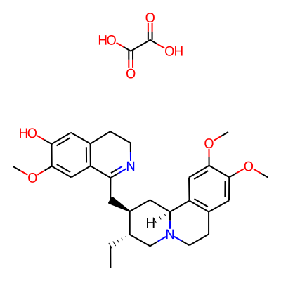 Psychotrine dihydrogen oxalate