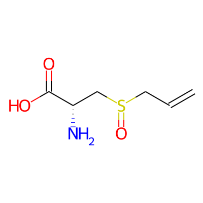 3-(Allylsulphinyl)-L-alanine