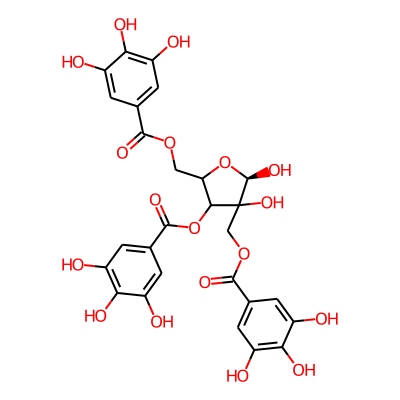 [(5R)-4,5-dihydroxy-3-(3,4,5-trihydroxybenzoyl)oxy-4-[(3,4,5-trihydroxybenzoyl)oxymethyl]oxolan-2-yl]methyl 3,4,5-trihydroxybenzoate