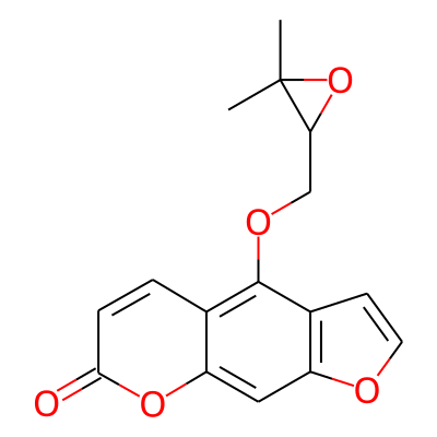 4-[(3,3-Dimethyloxiran-2-yl)methoxy]furo[3,2-g]chromen-7-one