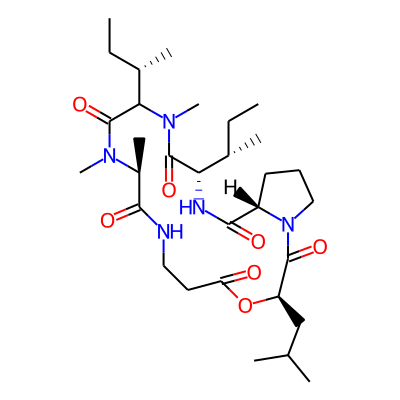 (3R,10S,16S,19S)-13,16-bis[(2S)-butan-2-yl]-10,11,14-trimethyl-3-(2-methylpropyl)-4-oxa-1,8,11,14,17-pentazabicyclo[17.3.0]docosane-2,5,9,12,15,18-hexone